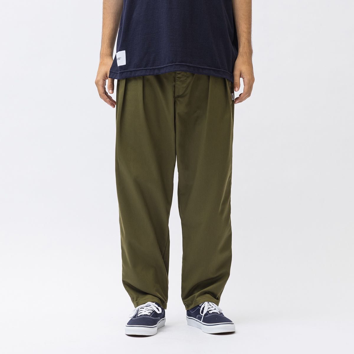 WTAPS TRDT1802 TROUSERS タックパンツ オリーブ M LEZ TUCK WTAPS TRDT1802 TROUSERS タックパンツ オリーブ M LEZ TUCK