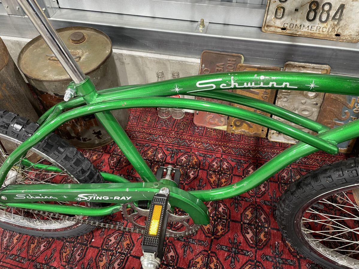 Bibian 比比昂- schwinn stingray 緑復刻シュウィンスティング Bibian 比比昂- schwinn stingray 緑復刻シュウィンスティング