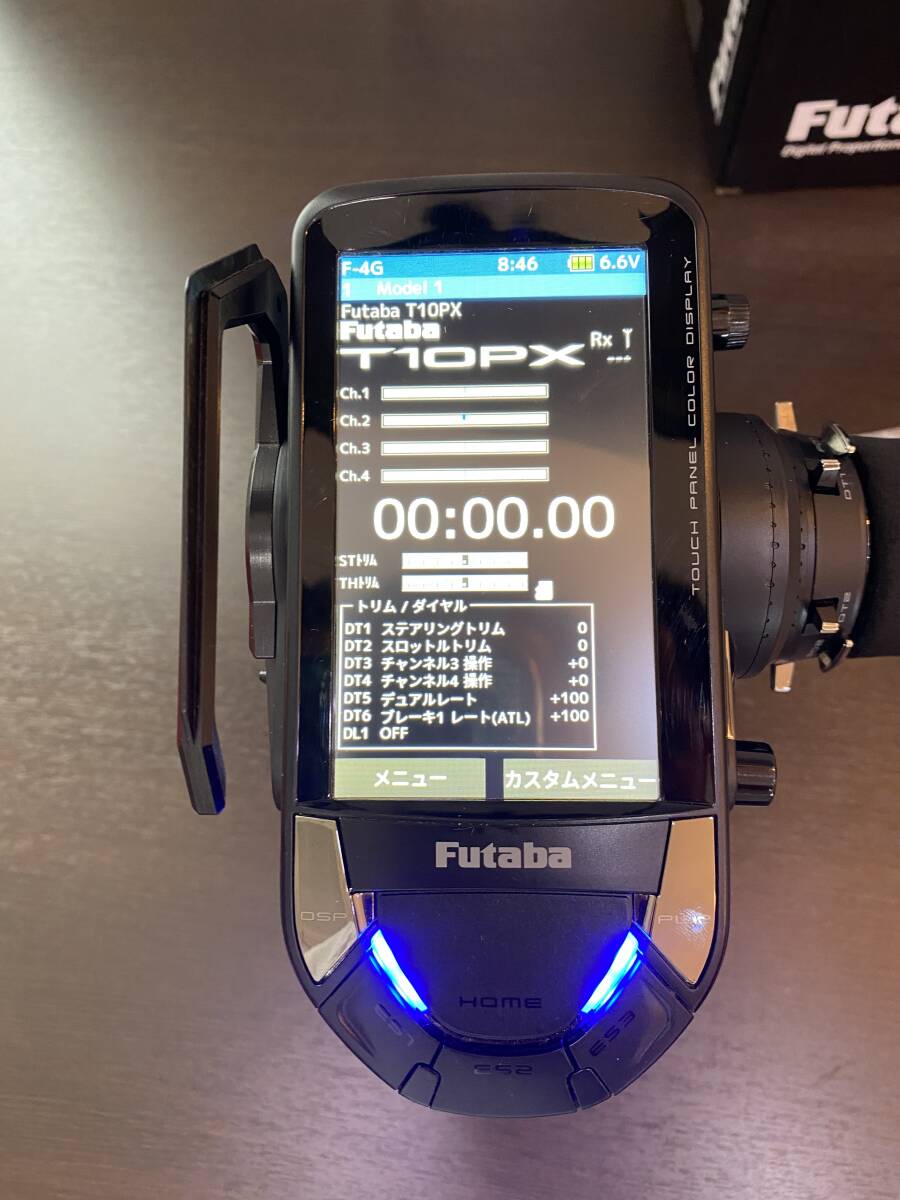 Futabaフタバ T10PX 送信機受信機T/Rセット2.4G 1/10ラジコン