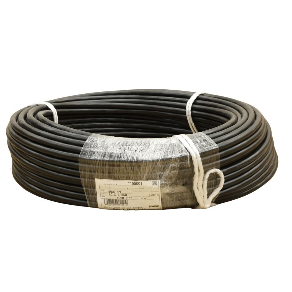009▽未使用品・即決価格▽SFCC IVケーブル 1C×1.6 300m 緑 009▽未使用品・即決価格▽SFCC IVケーブル 1C×1.6 300m 緑