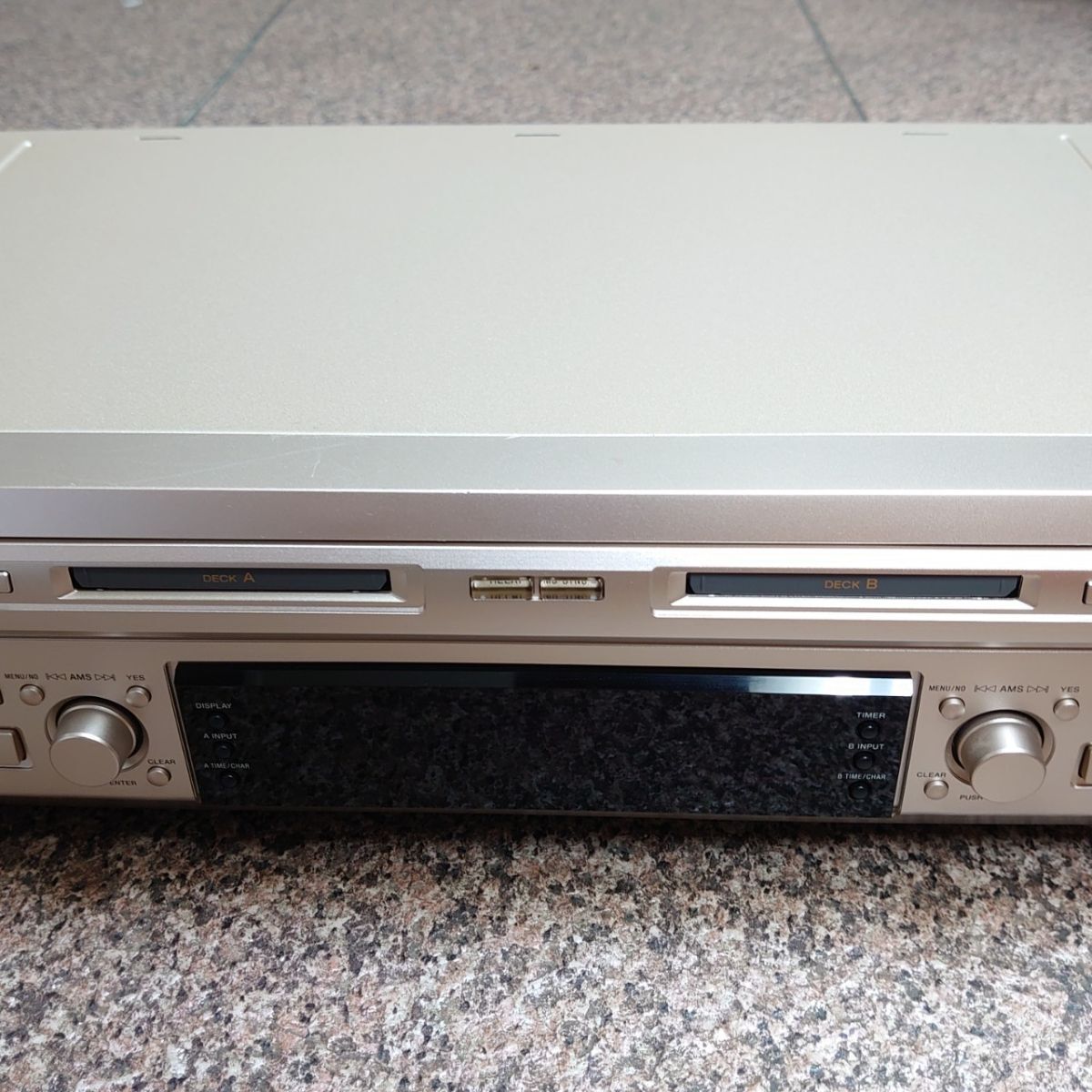 美品 SONY ソニー MDデッキ MDS-W1 リモコン MDレコーダー