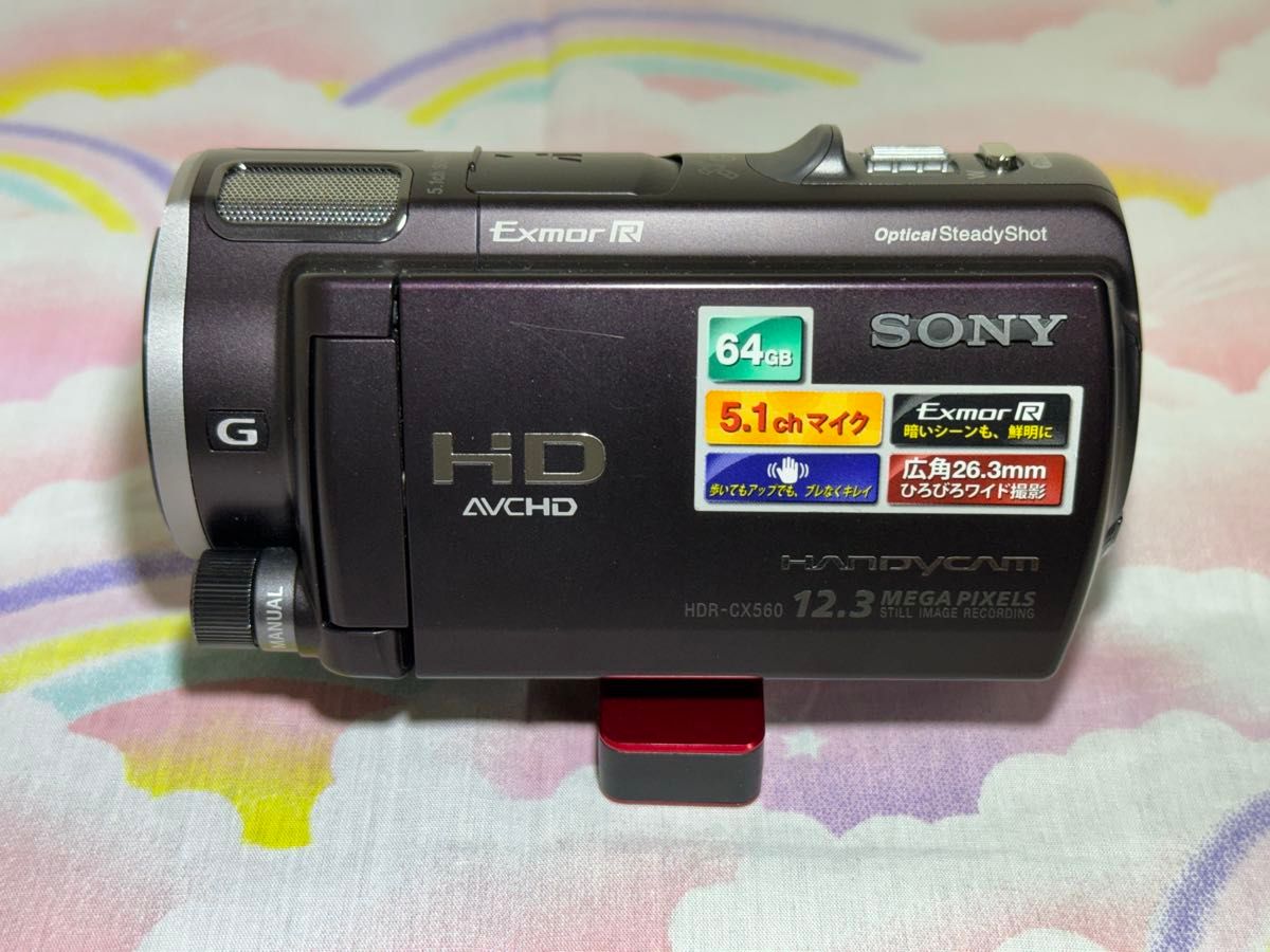 SONY ハンディカム HDR CX-560 バッテリー無し SONY ハンディカム HDR CX-560 バッテリー無し