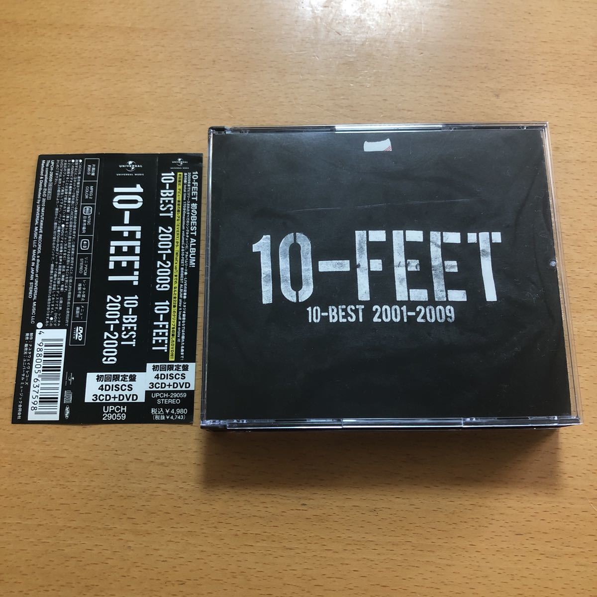 ヤフオク! - 10-FEET『10-BEST 2001-2009』初回限定盤3CD＋DV
