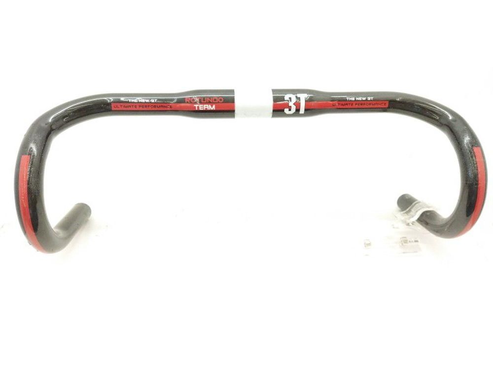 3T ドロップハンドル ROTUNDO TEAM 435mm(C-C)(実測) クランプ径:31.8mm カーボン 約200g ◆3110/フィールドギア浜松宮竹店