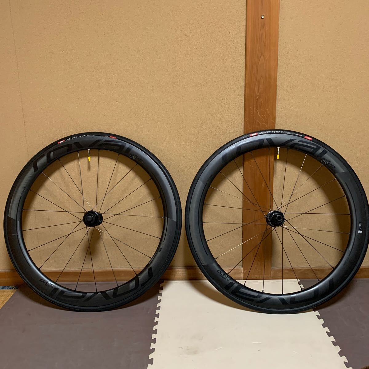 roval rapide CL50シマノフリー 11s DISC カーボン ホイールセット クリンチャー