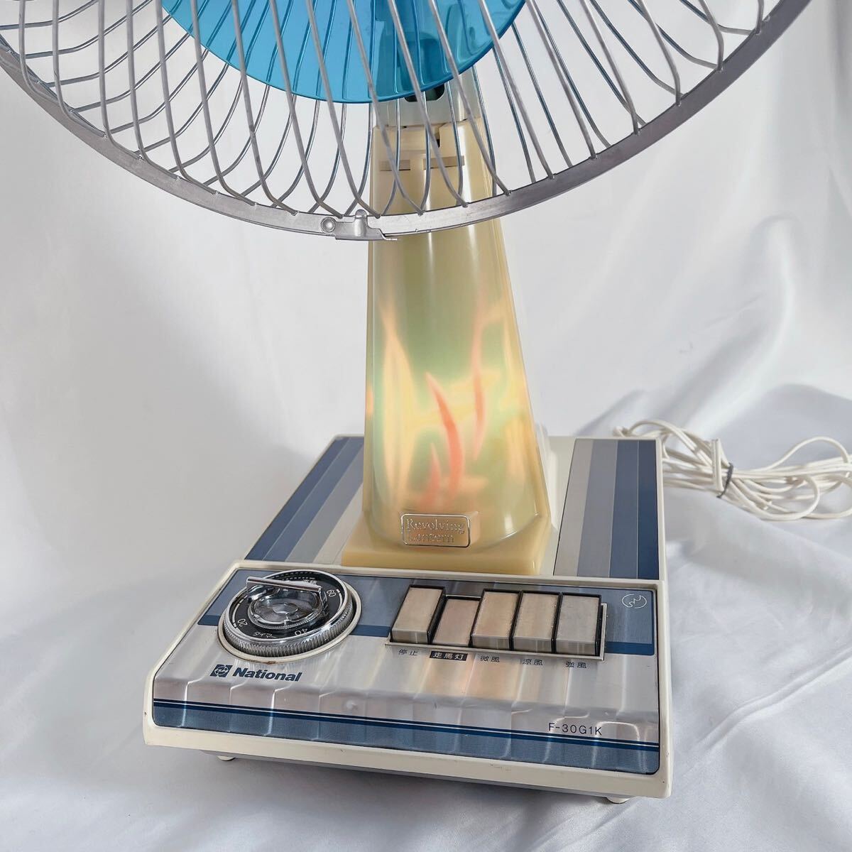 動作品】National 松下電器 F-30G1K レトロ扇風機 アンティーク 動作品】National 松下電器 F-30G1K レトロ扇風機 アンティーク