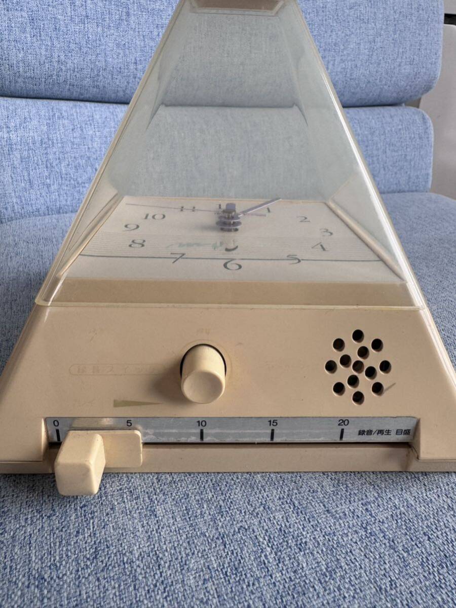 80年代ポストモダン時計 twinbird ツインバード 置き時計昭和 80年代ポストモダン時計 twinbird ツインバード 置き時計昭和