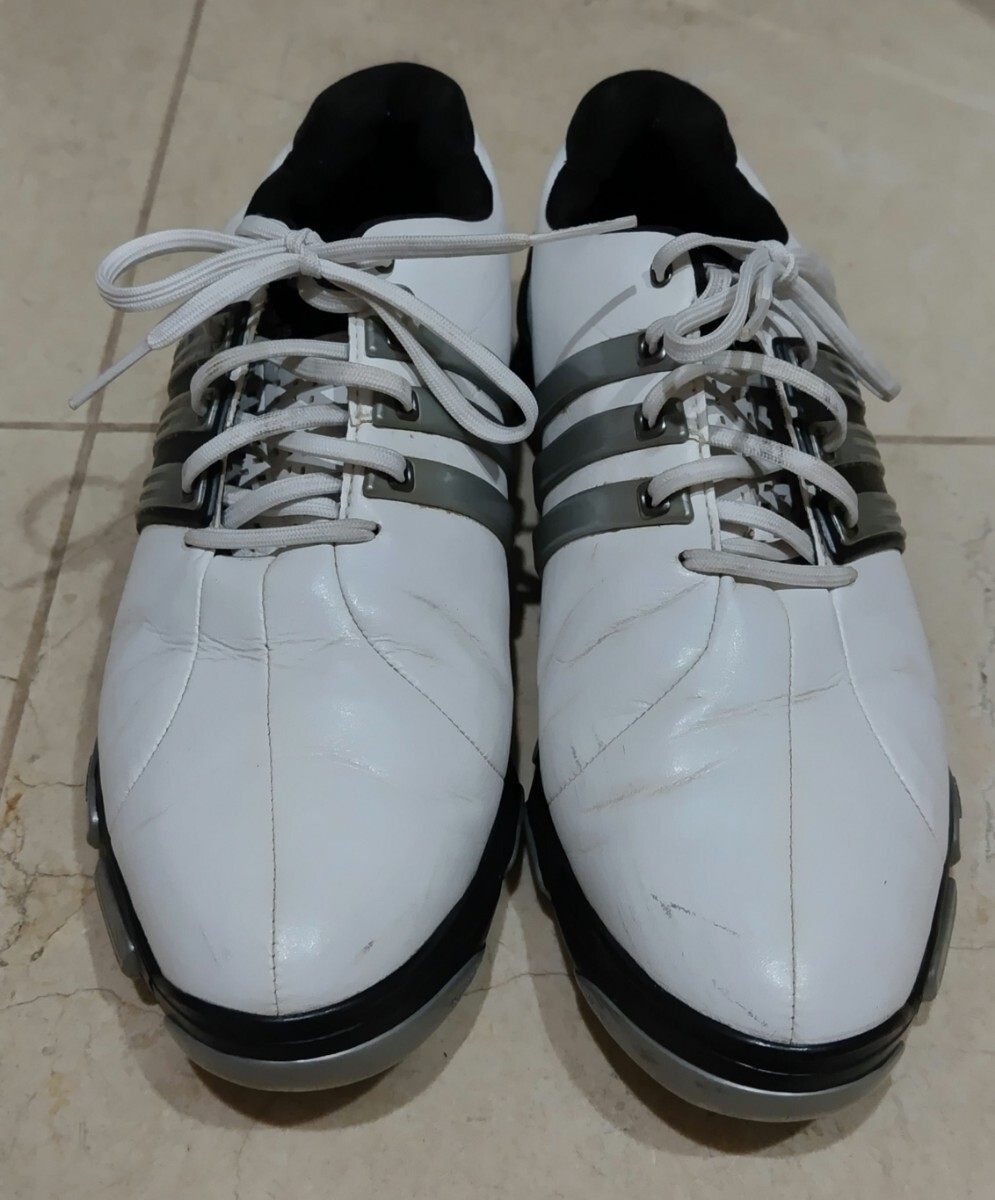 アディダスゴルフ adidas ツアー360 25.5cm ホワイト×ブラック アディダスゴルフ adidas ツアー360 25.5cm ホワイト×ブラック