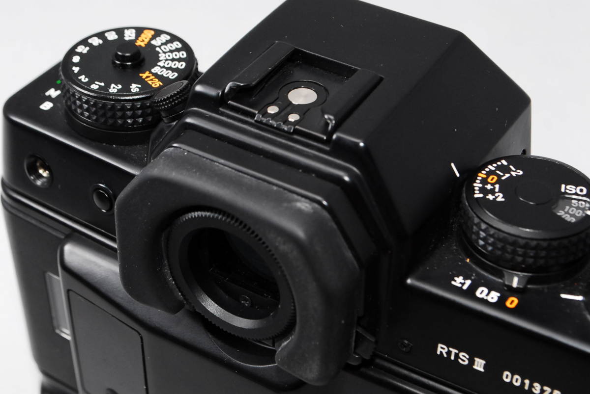 #178【ブラック】Contax RTS III【コンタックス】 10