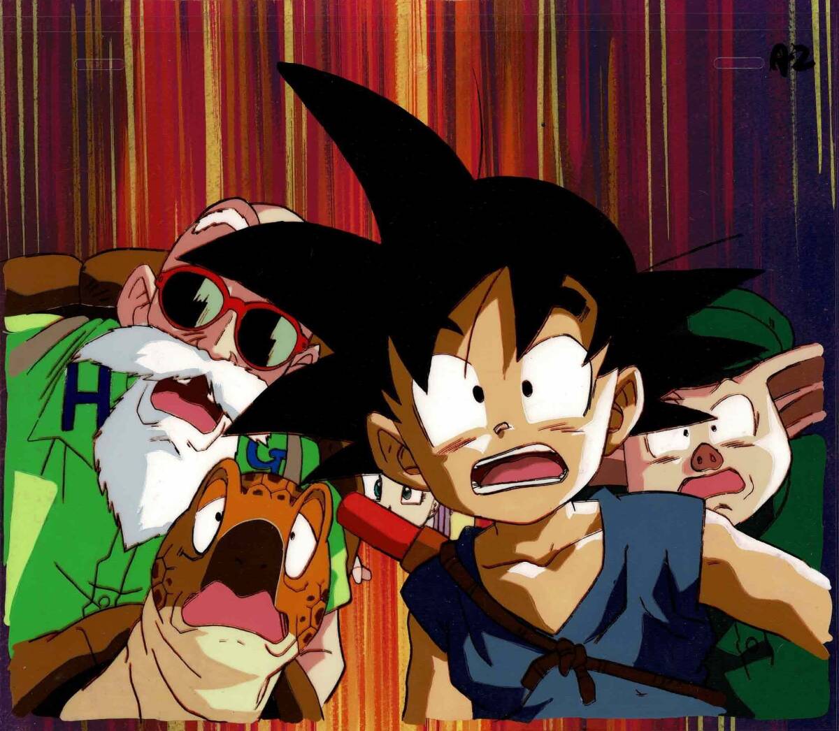 劇場版「ドラゴンボール 最強への道」セル画 原画 動画 直筆背景 劇場版「ドラゴンボール 最強への道」セル画 原画 動画 直筆背景