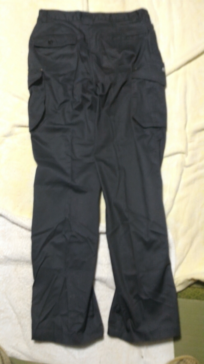  Work wear. trousers,BIG.FIELD and name, size L, waist 80 from 86, polyester 65 cotton 35pa- cent, group blue color, lining none,