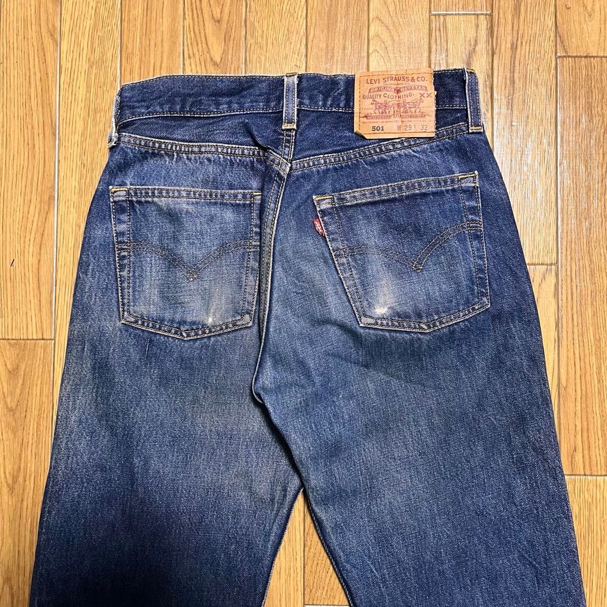 濃紺00sLevi's リーバイス 501 デニムパンツ W29L32 USA製 鬼 濃紺00sLevi's リーバイス 501 デニムパンツ W29L32 USA製 鬼