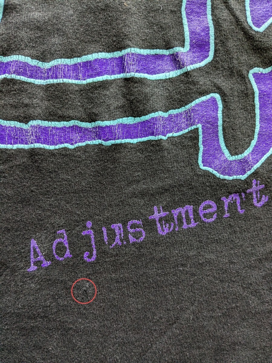 ANARCHIC ADJUSTMENT アメリカ製 Tシャツ 90s ビンテージ ANARCHIC ADJUSTMENT アメリカ製 Tシャツ 90s ビンテージ