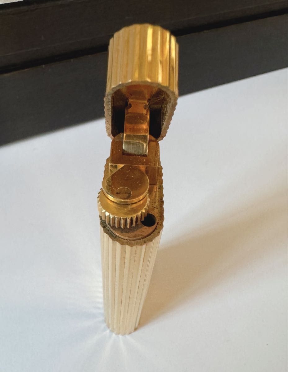 Cartier 】カルティエ ガスライター ライター ゴールド オーバル Cartier 】カルティエ ガスライター ライター ゴールド オーバル