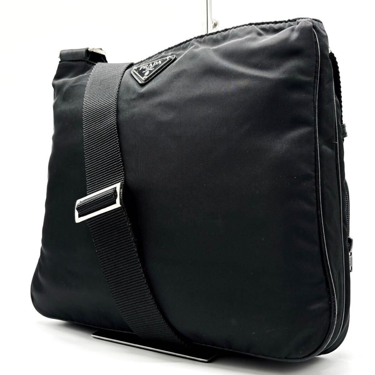 良品】PRADA プラダ ショルダーバッグ ナイロン テスート 良品】PRADA プラダ ショルダーバッグ ナイロン テスート