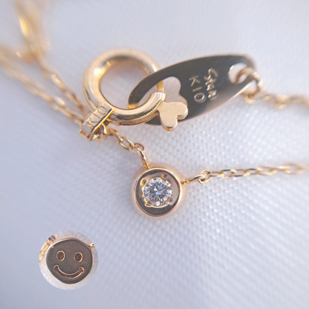 STAR JEWELRY スタージュエリー ガール ネックレス K10YG STAR JEWELRY スタージュエリー ガール ネックレス K10YG