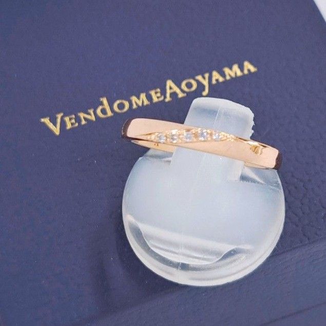ヴァンドーム青山 VENDOME AOYAMA リング ダイヤモンド K10 PG ヴァンドーム青山 VENDOME AOYAMA リング ダイヤモンド K10 PG