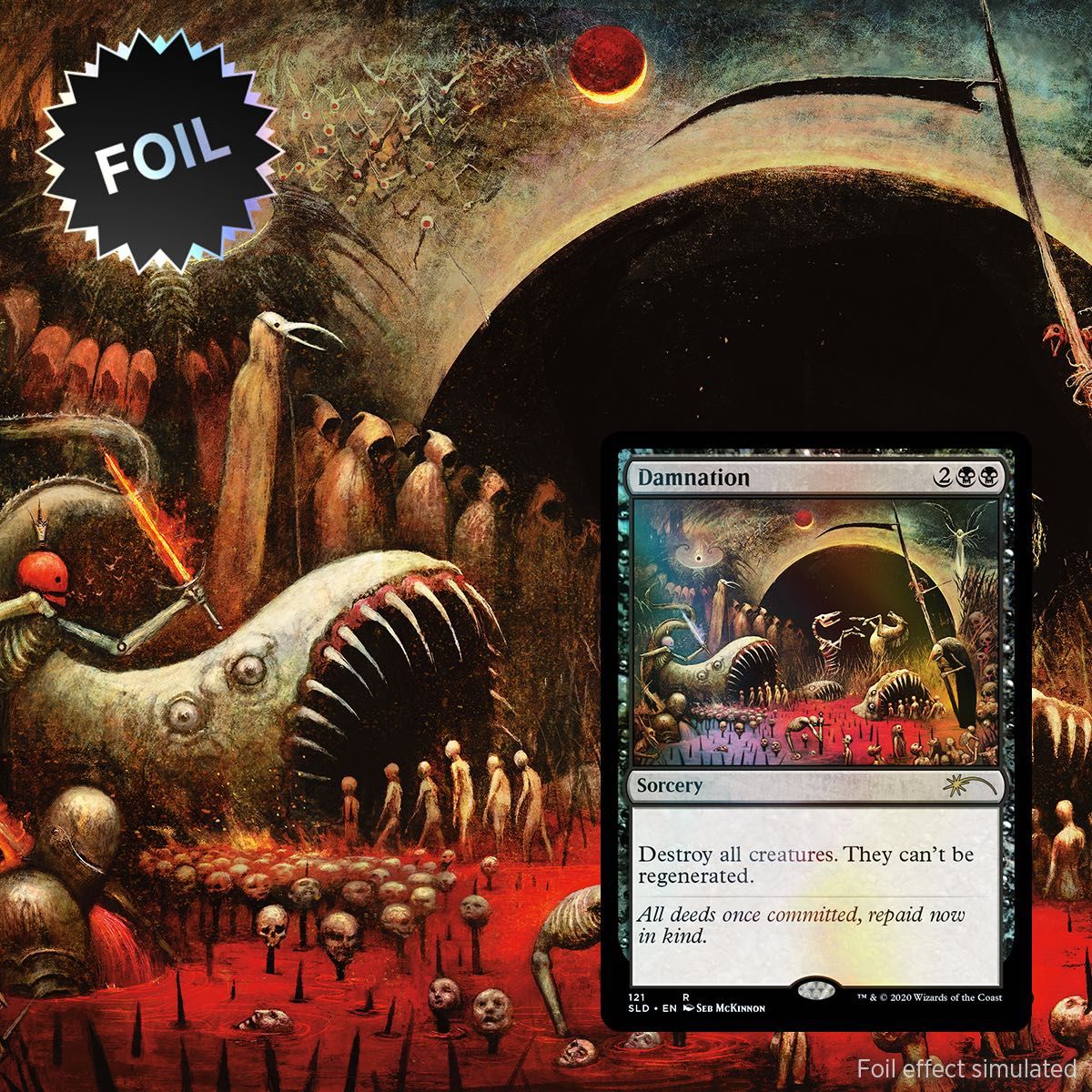 MTG secret lair 「Artist Series Seb McKinnon」FOIL|Yahoo MTG secret lair 「Artist Series Seb McKinnon」FOIL|Yahoo