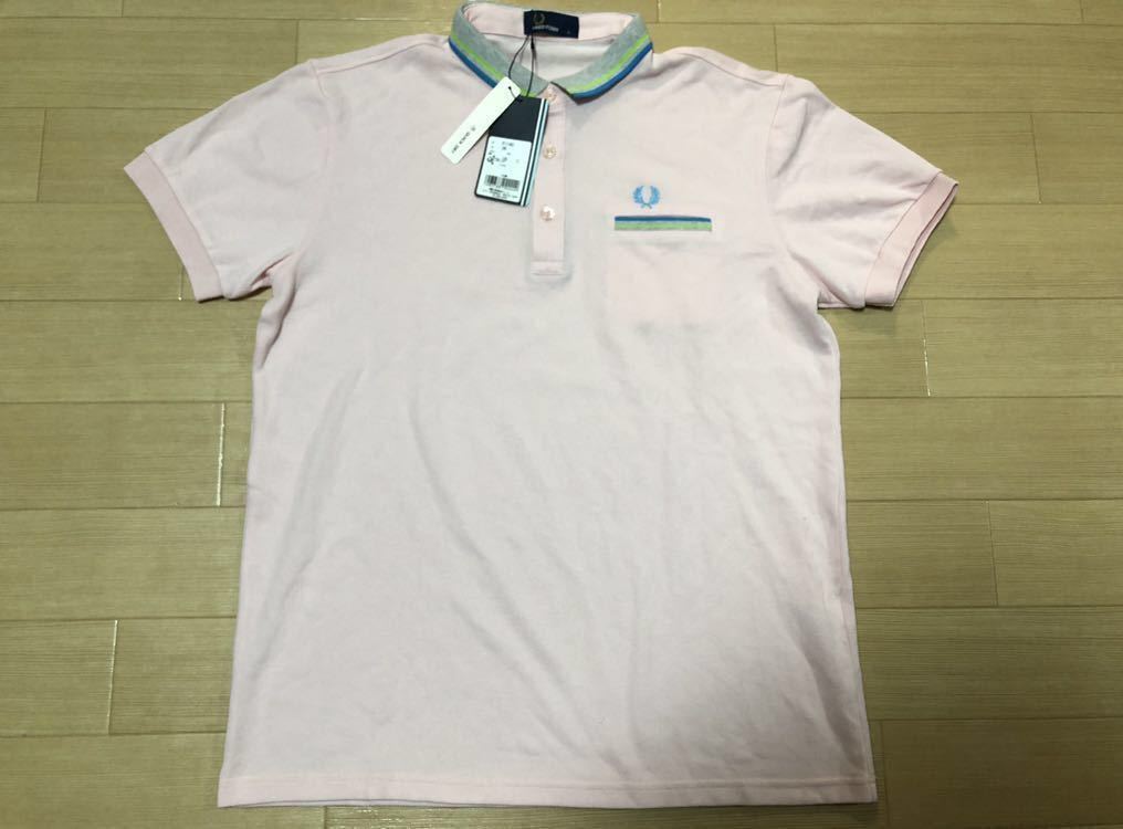 olika design ny hög detaljerad look Fred Perry chip la ink relic pocket polo-shirt L pink . sweat ... olika design ny hög detaljerad look Fred Perry chip la ink relic pocket polo-shirt L pink . sweat ...