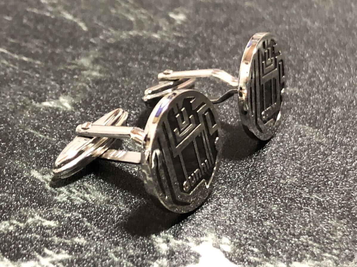 美品　bunhill ダンヒル　カフス　silver 925 シルバー