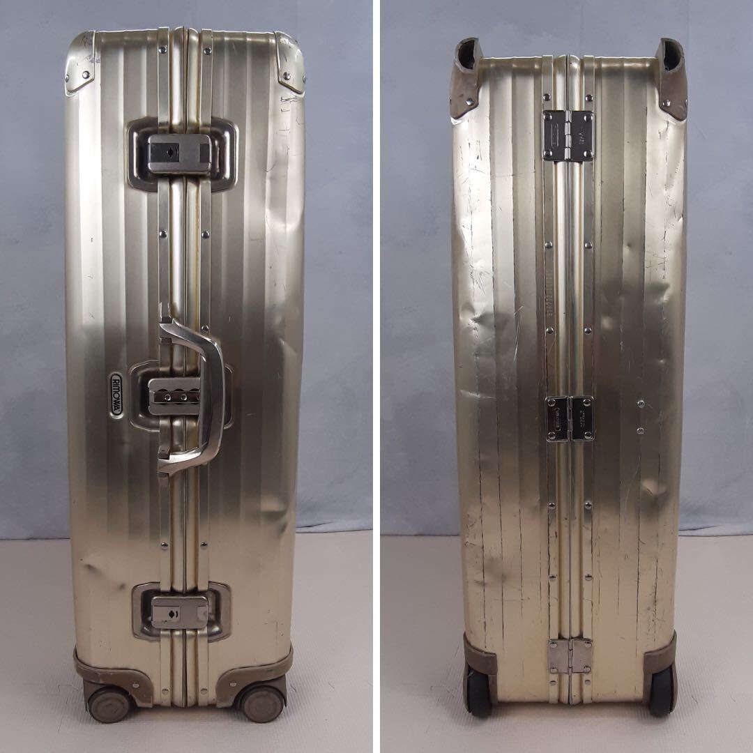 廃盤】RIMOWA リモワ TOPAS トパーズ プルタブ Jumbo Gold 廃盤】RIMOWA リモワ TOPAS トパーズ プルタブ Jumbo Gold