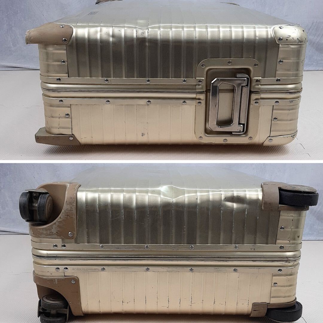 廃盤】RIMOWA リモワ TOPAS トパーズ プルタブ Jumbo Gold 廃盤】RIMOWA リモワ TOPAS トパーズ プルタブ Jumbo Gold