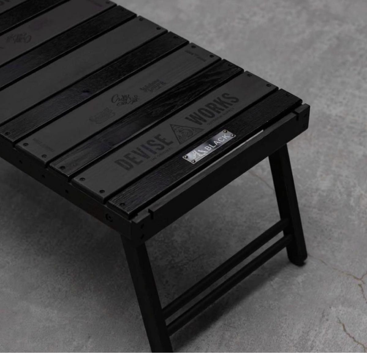 新品】DEVISE WORKS デバイスワークス ハレテーブル ブラック 新品】DEVISE WORKS デバイスワークス ハレテーブル ブラック