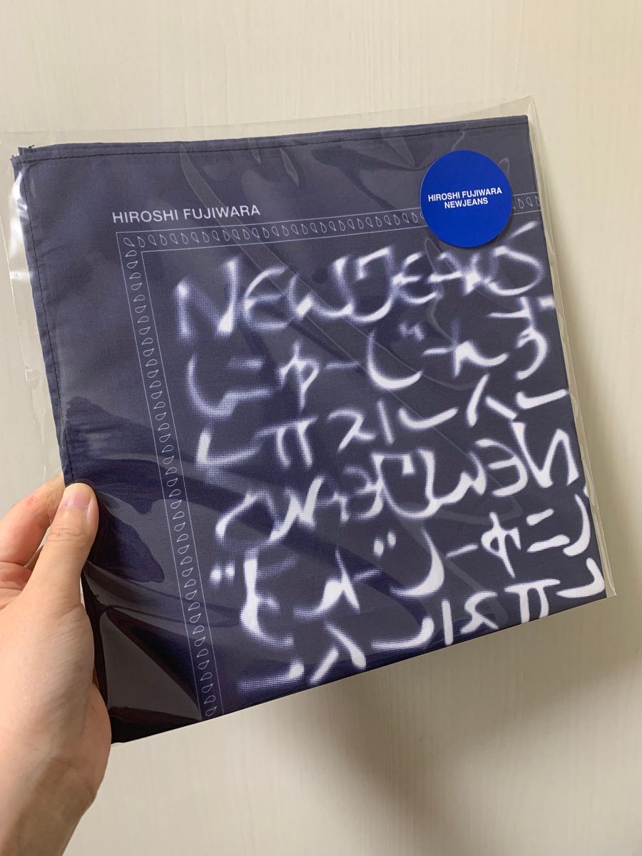 日本限定版 Newjeans x HIROSHI FUJIWARA バンダナ ポップアップ 日本限定版 Newjeans x HIROSHI FUJIWARA バンダナ ポップアップ