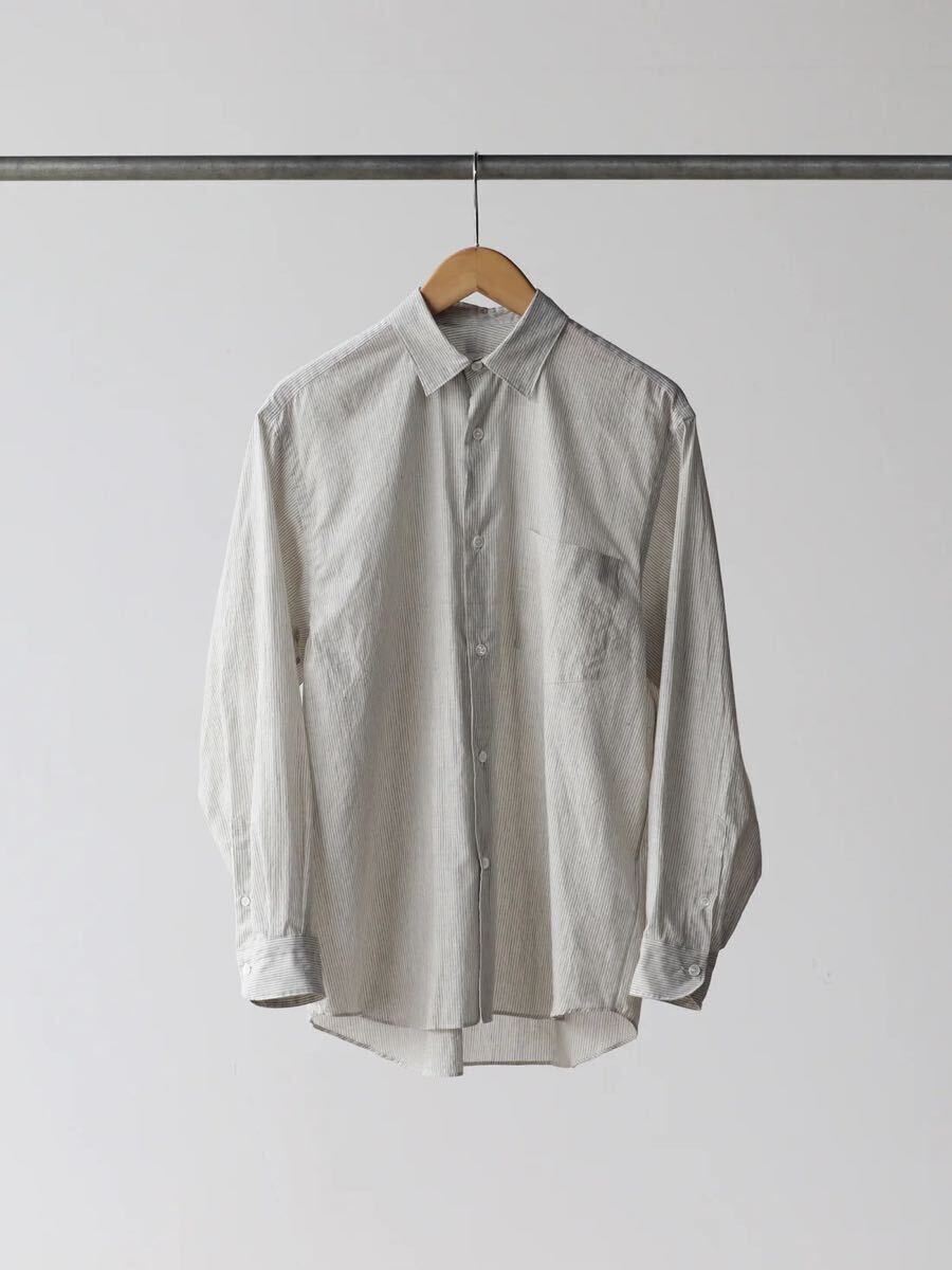 新品未使用 タグ付き size5 COMOLI KHADIコットン コモリシャツ 新品未使用 タグ付き size5 COMOLI KHADIコットン コモリシャツ