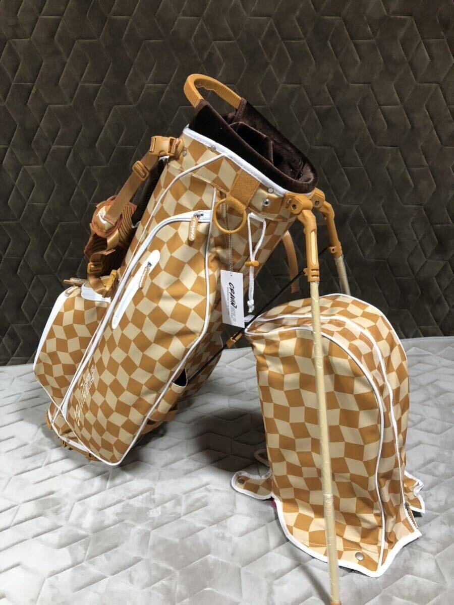 Yahoo!オークション - 新品未使用 cravin golfキャディバッグ Yahoo!オークション - 新品未使用 cravin golfキャディバッグ