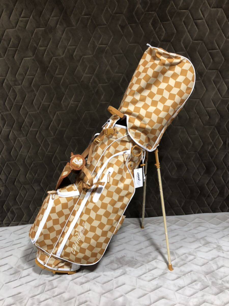 Yahoo!オークション - 新品未使用 cravin golfキャディバッグ Yahoo!オークション - 新品未使用 cravin golfキャディバッグ