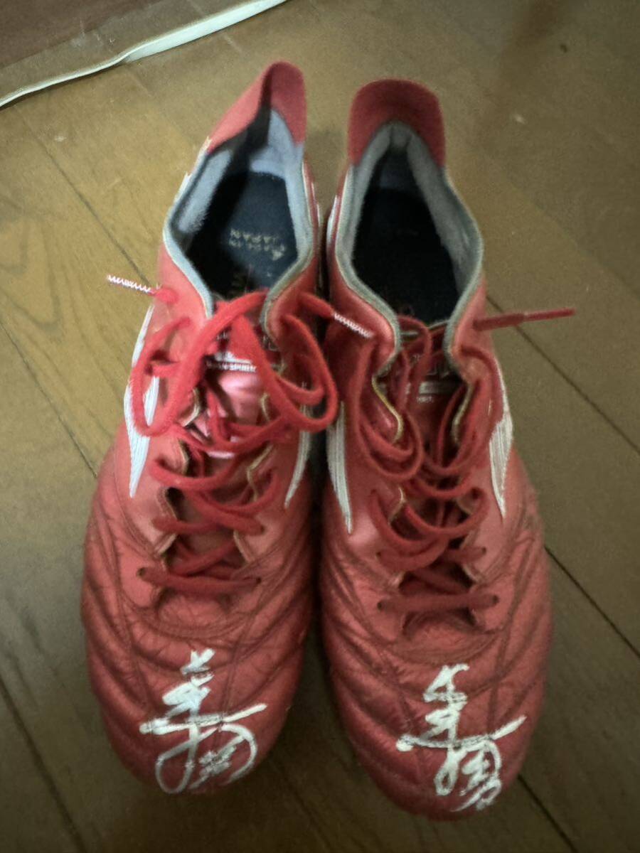 北海道コンサドーレ札幌 田中駿汰 実使用 スパイク 本人着用 北海道コンサドーレ札幌 田中駿汰 実使用 スパイク 本人着用
