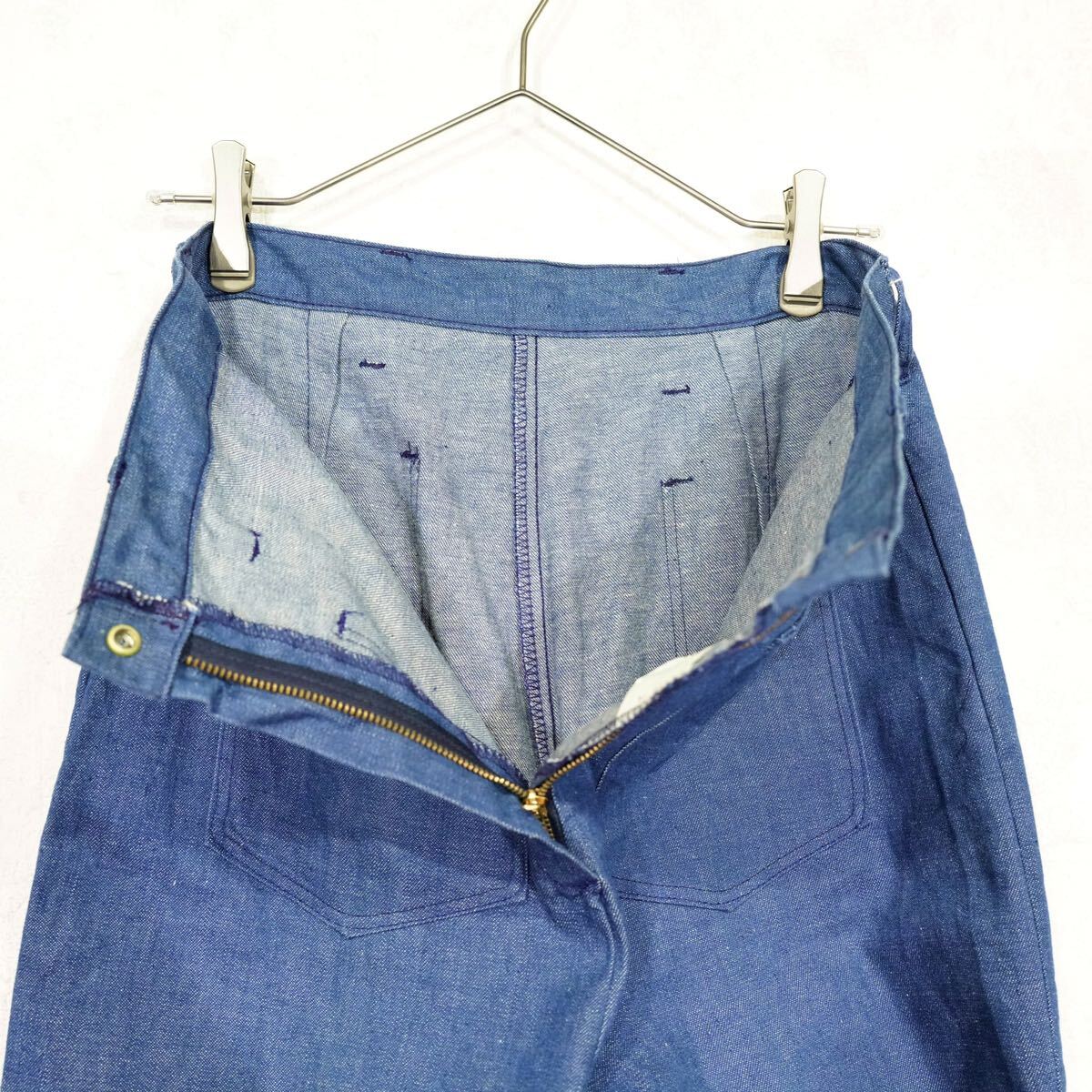 70's USA VINTAGE Sears FLARE DENIM BUSH PANTS/70年代アメリカ 70's USA VINTAGE Sears FLARE DENIM BUSH PANTS/70年代アメリカ