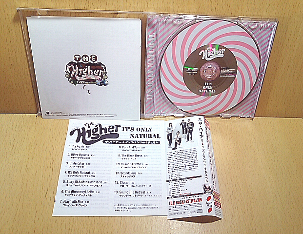 HIGHERハイアー/It’s Only Natural/CD_画像3