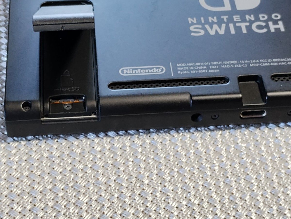 新型 2021年製 Nintendo Switch バッテリー強化版 液晶 本体