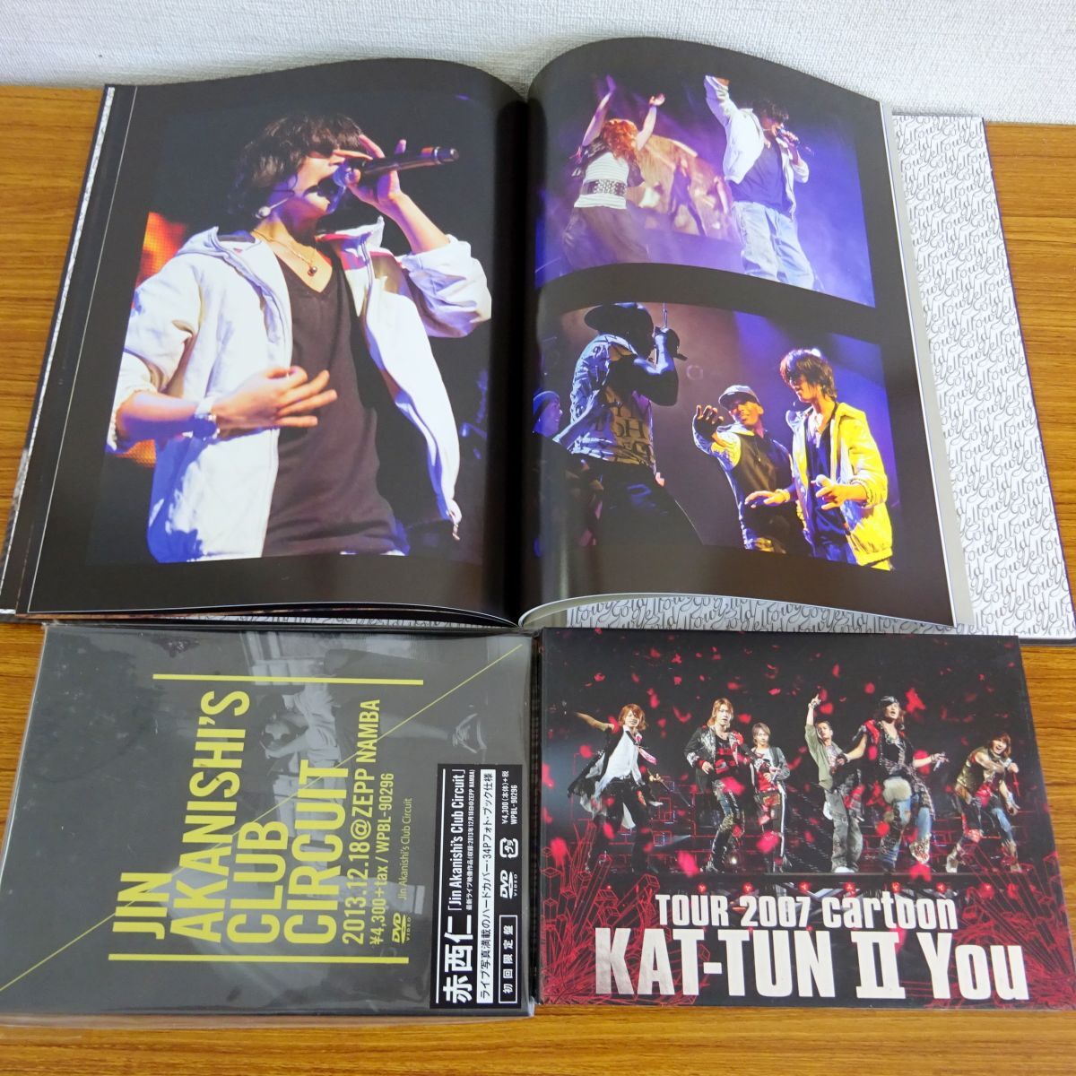 美品 動作品 CD DVD KAT-TUN カトゥーン ☆赤西 仁 LIVE ライブ 美品 動作品 CD DVD KAT-TUN カトゥーン ☆赤西 仁 LIVE ライブ