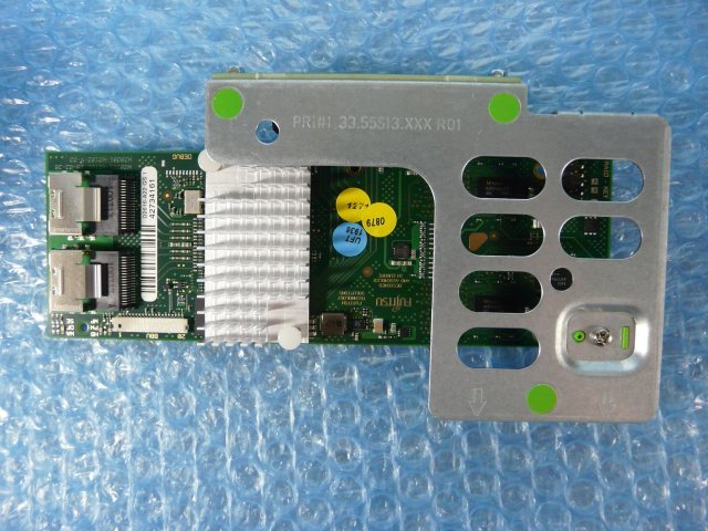 1GBP // 富士通 D2616-A22 GS1 RAID Ctrl SAS 6G 5/6 512MB 専用ブラケット // Fujitsu PRIMERGY RX200 S8 取外 //在庫2_画像1