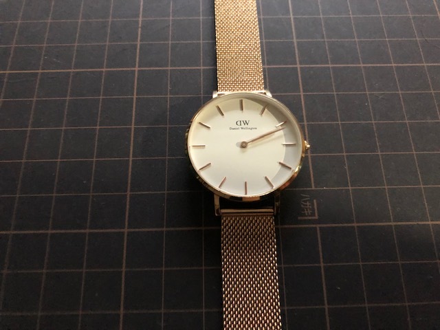  качественный товар  Daniel Wellington ... ... 32mm B32R5  золотой × белый  циферблат   оригинальный SS сетка ...  кварцевый   наручные часы 