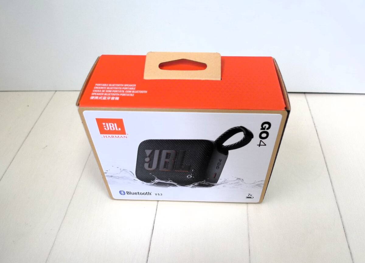 新品 未開封 JBL GO 4 ポータブル Bluetoothスピーカー ブラック 新品 未開封 JBL GO 4 ポータブル Bluetoothスピーカー ブラック