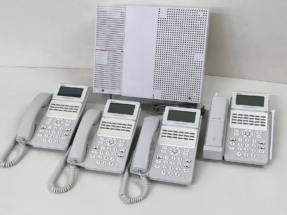 綺麗 NTT ビジネスフォン NXⅡ 電話機3台 ☆ 設定済 オーダー 綺麗 NTT ビジネスフォン NXⅡ 電話機3台 ☆ 設定済 オーダー