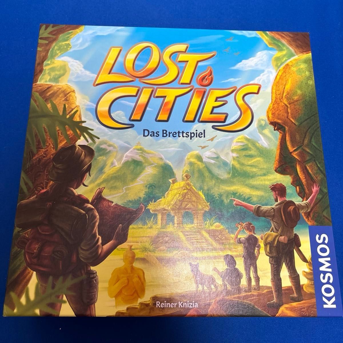 ロストシティ ザ・ボードゲーム Lost Cities The Board Gameドイツ語版 2018年版 日本語訳付き