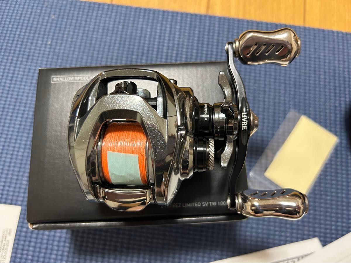 極美品 22 スティーズリミテッド SV TW1000S-XH ハンドル 極美品 22 スティーズリミテッド SV TW1000S-XH ハンドル