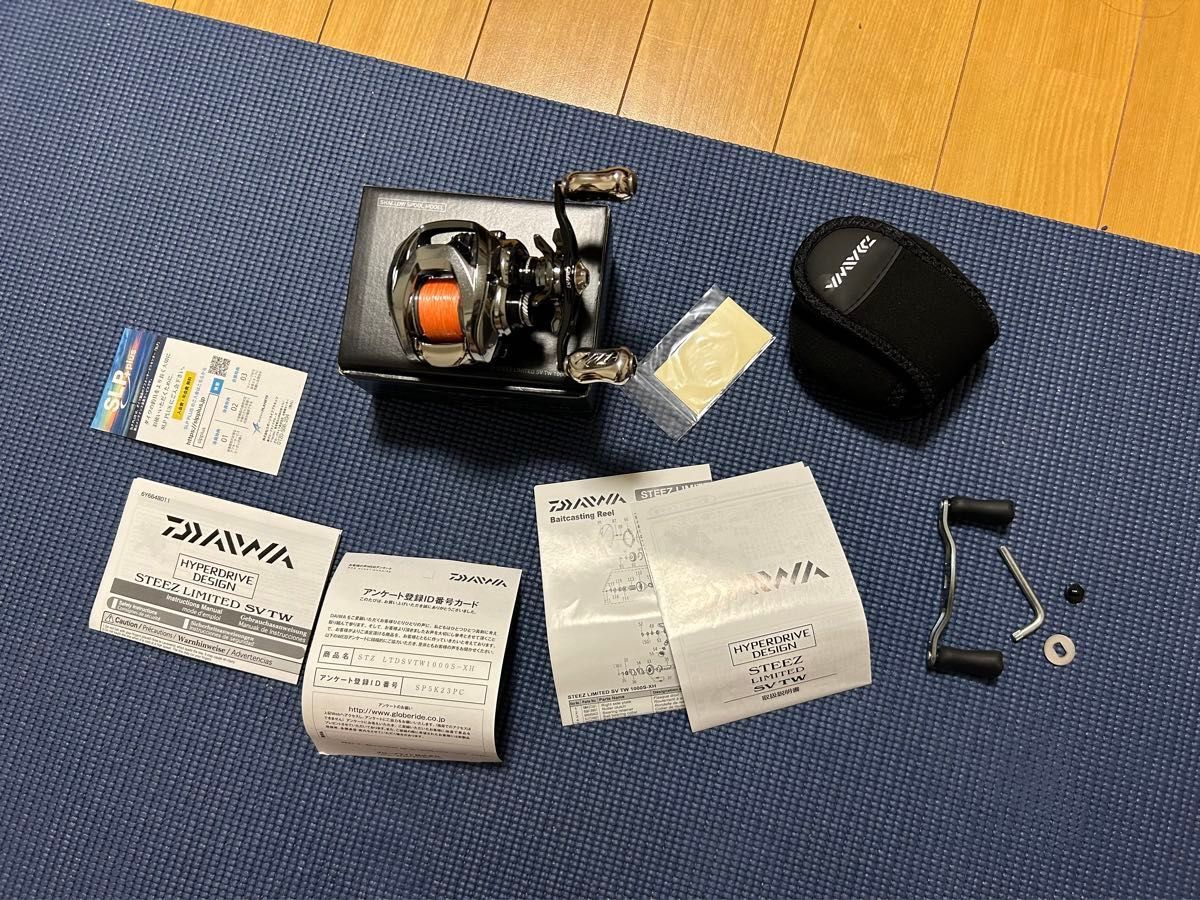 極美品 22 スティーズリミテッド SV TW1000S-XH ハンドル 極美品 22 スティーズリミテッド SV TW1000S-XH ハンドル