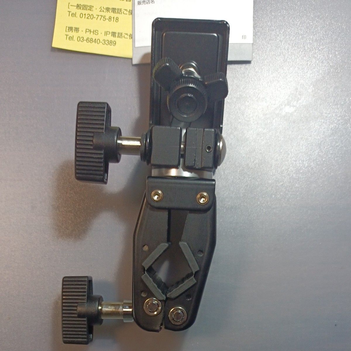 SLIK 三脚アクセサリ ロアー2 N パイプ径22-32mm用 耐荷重3kg SLIK 三脚アクセサリ ロアー2 N パイプ径22-32mm用 耐荷重3kg