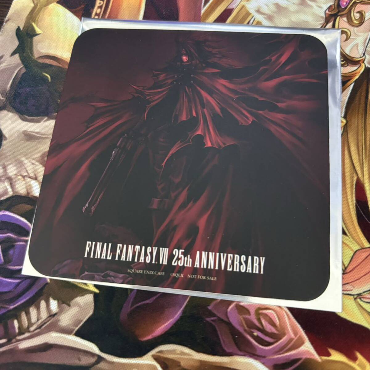 [FF7] Coaster skeni Cafe Final Fantasy 7 FINAL FANTASY VIIda-juobkerube Roth vi n cent DIRGE of CERBERUS