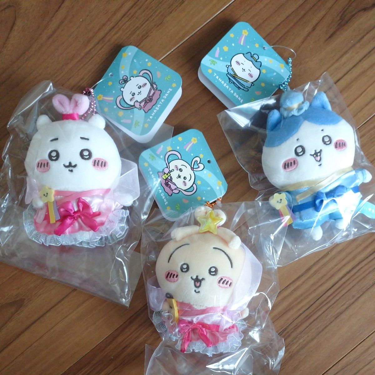 新品未開封ちいかわ七夕だねマスコット うさぎ ハチワレ ちい 新品未開封ちいかわ七夕だねマスコット うさぎ ハチワレ ちい