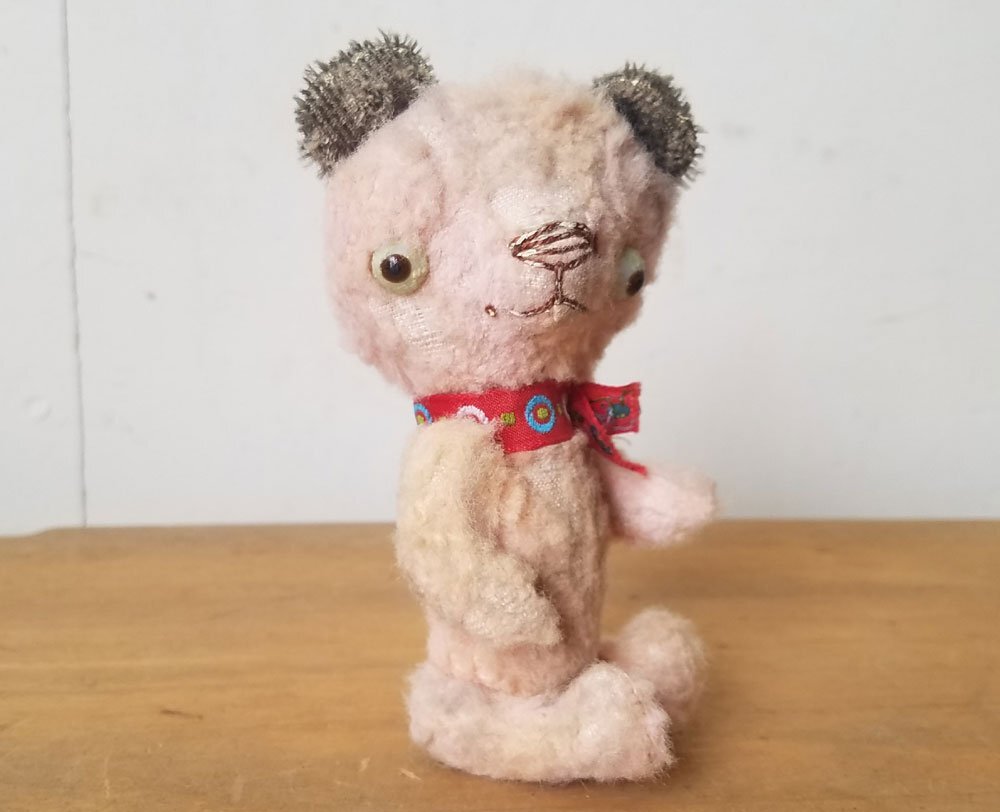 100%品質 H692 テディーベア作家 加藤日砂さん作品 2006 CHIROL チロル 体長10cm - 30cm