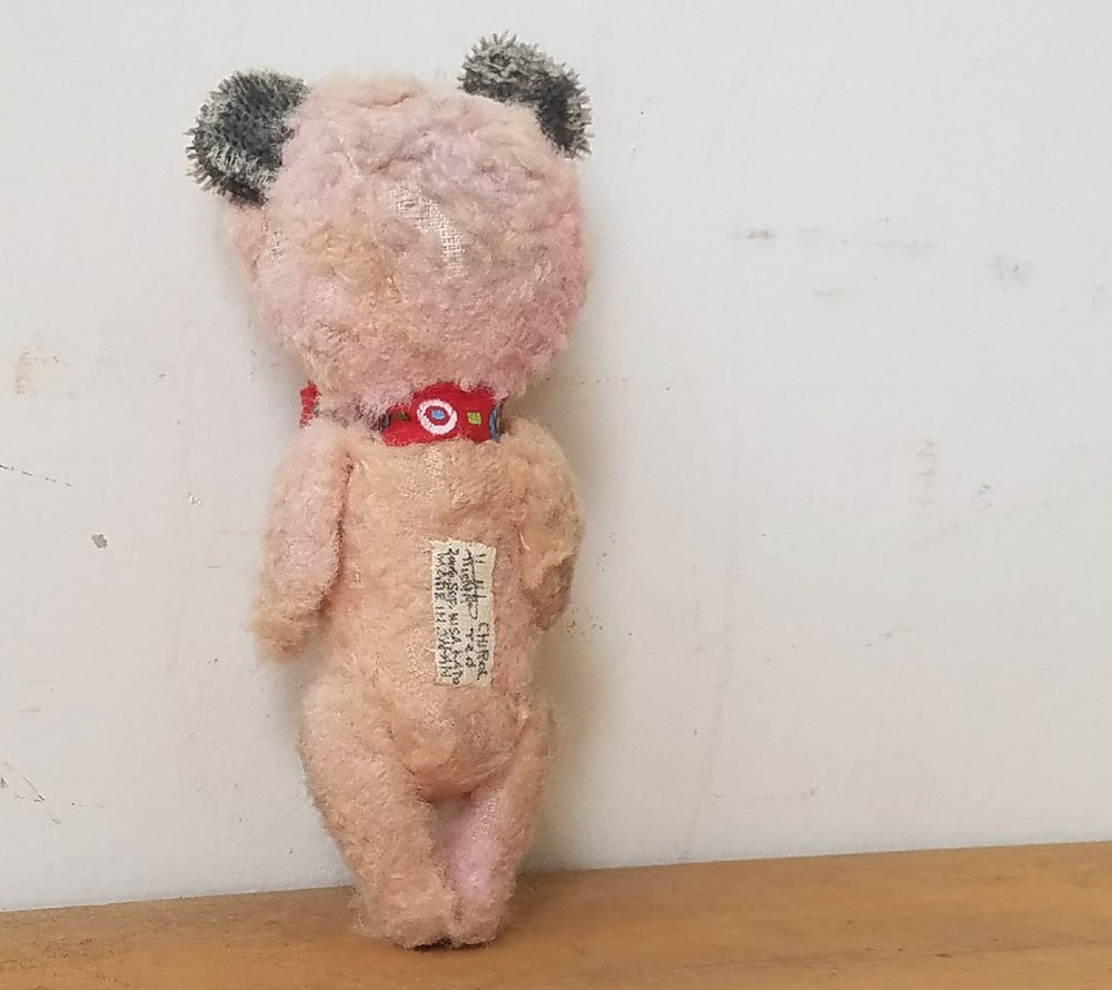 【テレビで話題】 H692 テディーベア作家 加藤日砂さん作品 2006 CHIROL チロル 体長10cm - 30cm