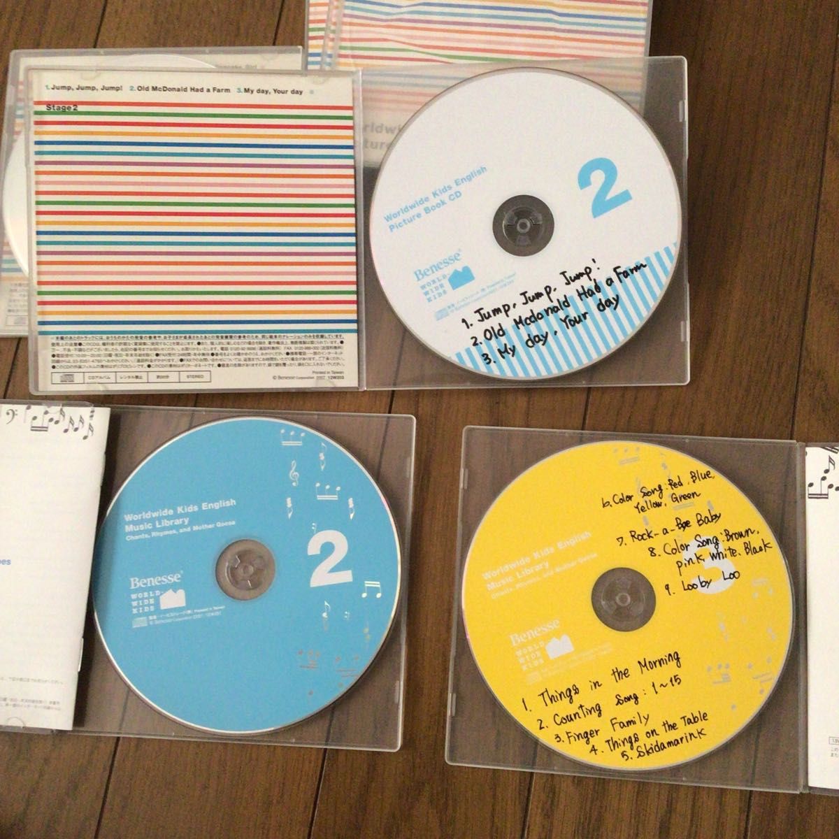 ワールドワイドキッズ DVD CD 絵本セット 親用冊子6冊 おまけ ワールドワイドキッズ DVD CD 絵本セット 親用冊子6冊 おまけ