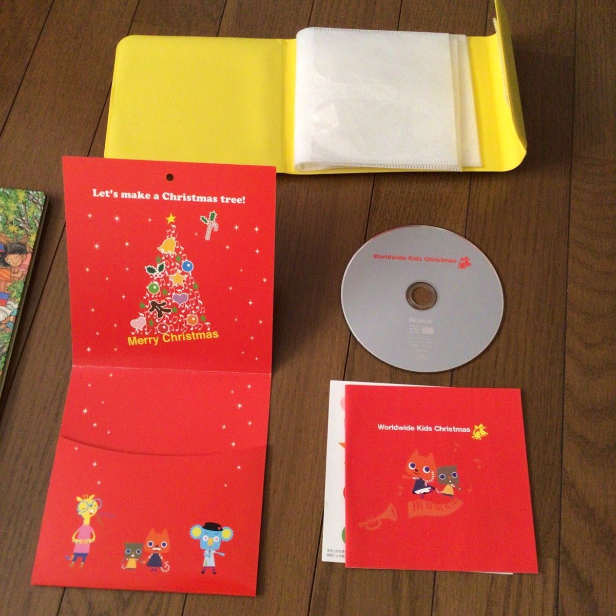 ワールドワイドキッズ DVD CD 絵本セット 親用冊子6冊 おまけ ワールドワイドキッズ DVD CD 絵本セット 親用冊子6冊 おまけ